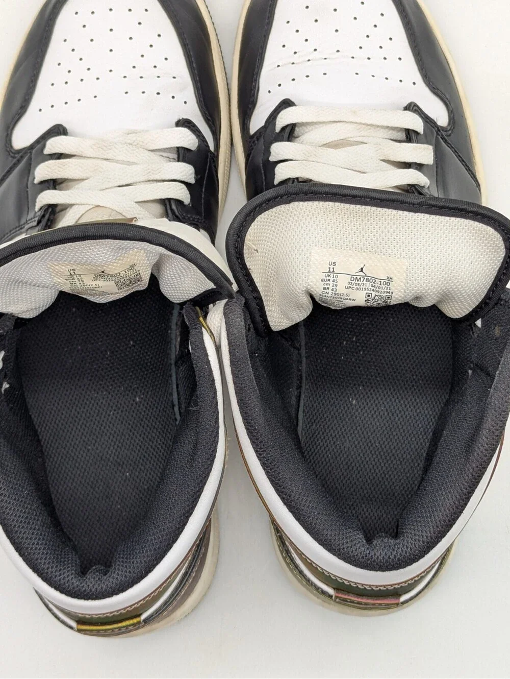 Jordan size conversions